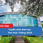 Đại Học Tôn Đức Thắng Có Ở Hà Nội Không