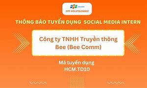 Tuyển Intern Truyền Thông